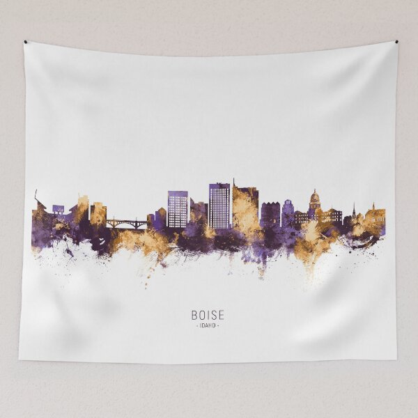 Item preview, Boise Idaho Skyline designed and sold by ArtPrints.