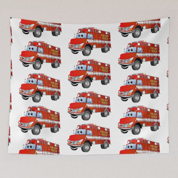 Item preview, Red Fire Truck designed and sold by KarinaAmbersley.
