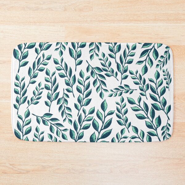 Item preview, Green Leaves Pattern designed and sold by YOYOCollection.