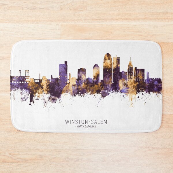 Item preview, Winston-Salem North Carolina Skyline designed and sold by ArtPrints.