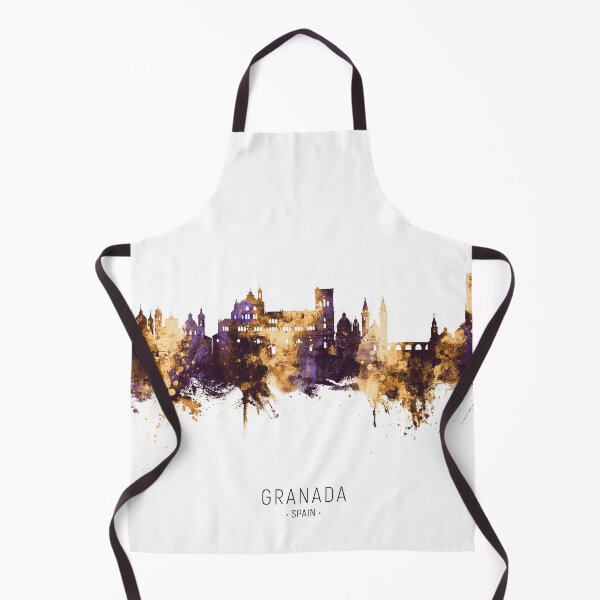 Item preview, Granada Spain Skyline designed and sold by ArtPrints.