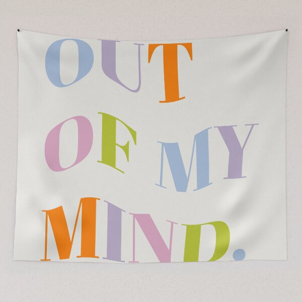 Item preview, Out of My Mind Word Art designed and sold by sky stephens.