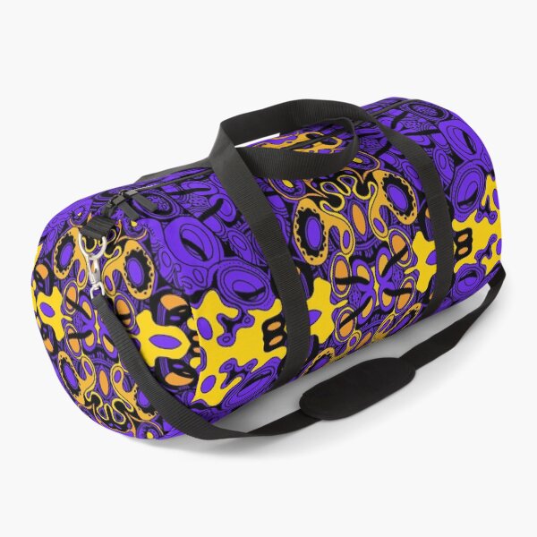 Item preview, Miniature Aussie Tangle 13 Pattern in Purple and Gold designed and sold by Heatherian.