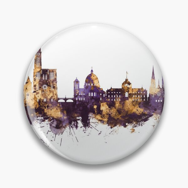 Item preview, Strasbourg France Skyline designed and sold by ArtPrints.