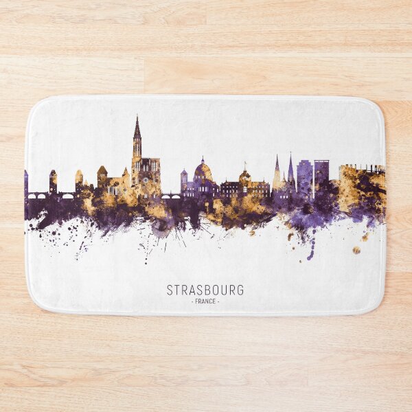Item preview, Strasbourg France Skyline designed and sold by ArtPrints.