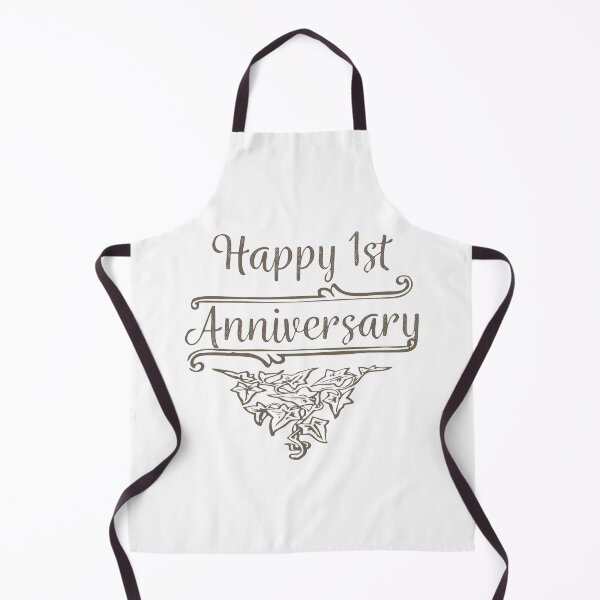 Item preview, Happy 1st Anniversary designed and sold by 4AllTimes.