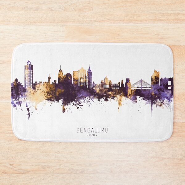 Item preview, Bengaluru Skyline India Bangalore designed and sold by ArtPrints.