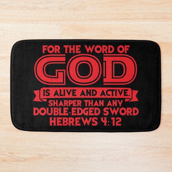 Item preview, Hebrews 4:12 designed and sold by plushism.