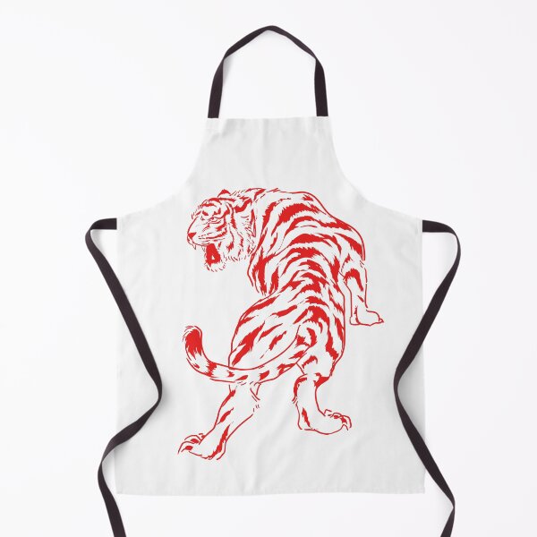 Item preview, Red Tiger Sketch Tattoo Style Year of the Tiger 2022 designed and sold by SoccaTamam.