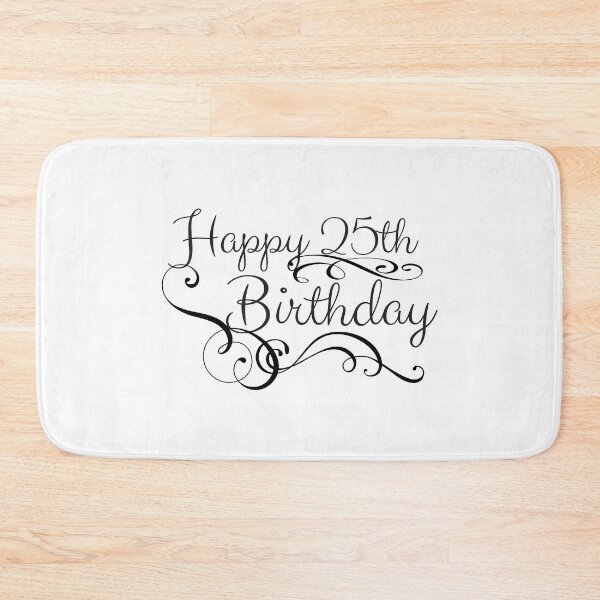 Item preview, Happy 25th Birthday designed and sold by 4AllTimes.