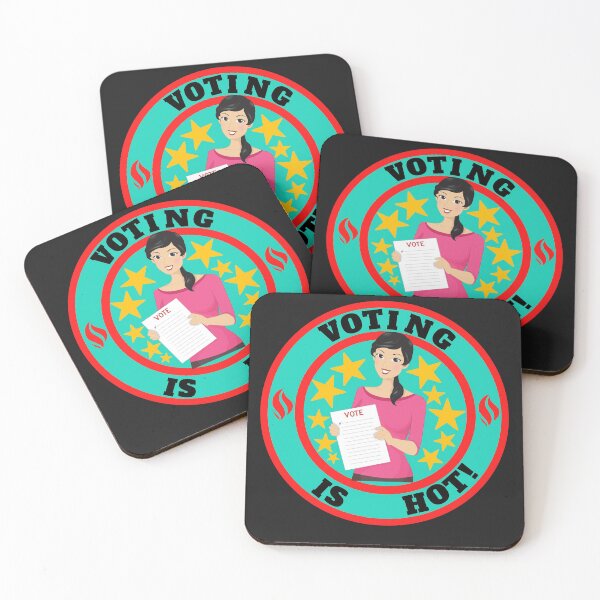 Item preview, Voting is Hot! designed and sold by UnboundFull.