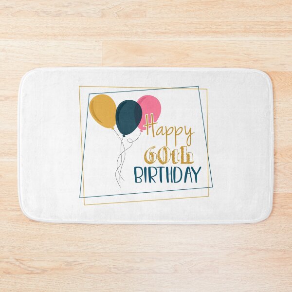 Item preview, Happy 60th Birthday designed and sold by 4AllTimes.