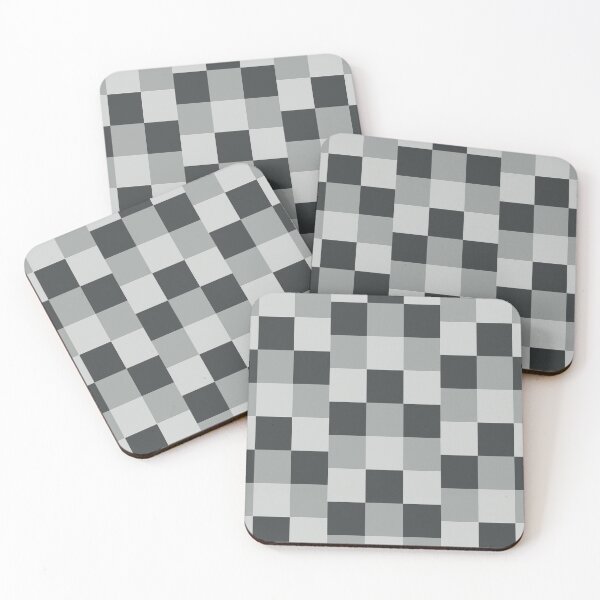 Item preview, Grey Checkers designed and sold by kafeonbubble.