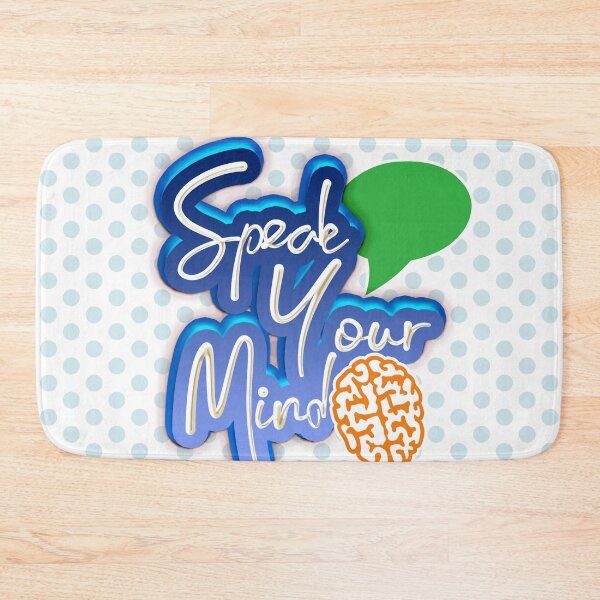 Item preview, Speak Your Mind designed and sold by KolJoseph.