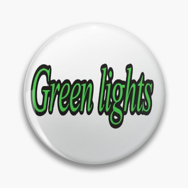 Item preview, Greenlights funny traffic designed and sold by NancyArtDesigns.