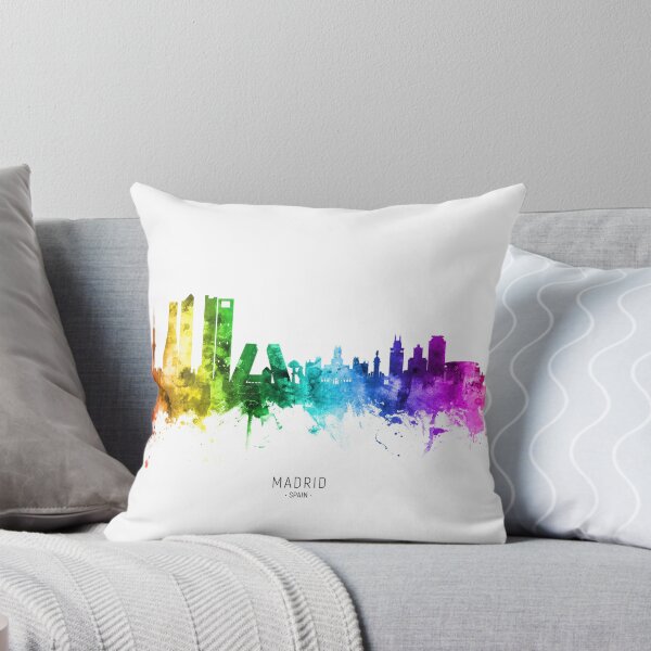 Item preview, Madrid Spain Skyline designed and sold by ArtPrints.