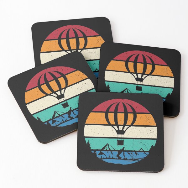 Item preview, Retro Vintage Hot Air Balloon designed and sold by jcorres.