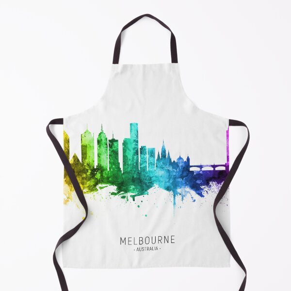 Item preview, Melbourne Australia Skyline designed and sold by ArtPrints.