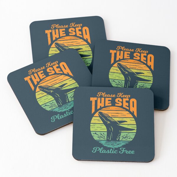 Item preview, Please Keep the Sea Plastic Free - Save The Whales designed and sold by Bangtees.
