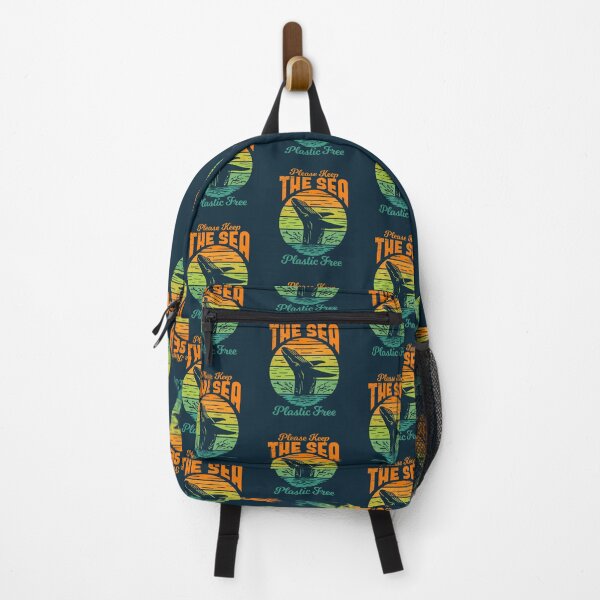 Item preview, Please Keep the Sea Plastic Free - Save The Whales designed and sold by Bangtees.