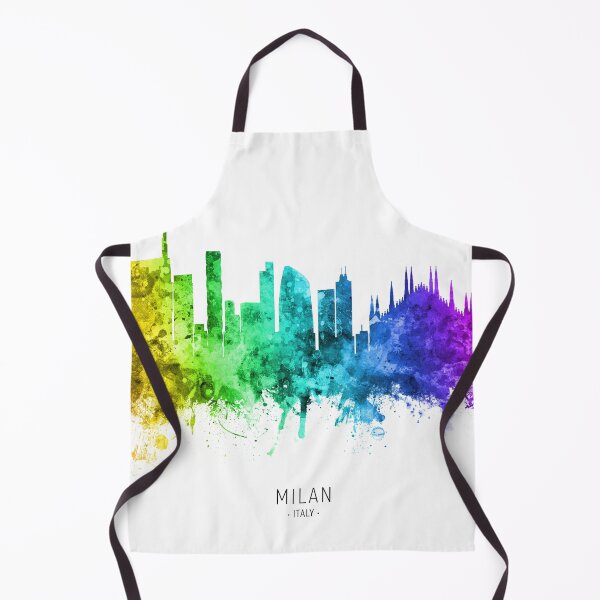 Item preview, Milan Italy Skyline designed and sold by ArtPrints.