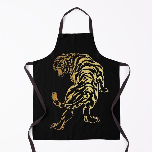 Item preview, Golden Tiger Sketch Tattoo Style Year of the Tiger 2022 designed and sold by SoccaTamam.