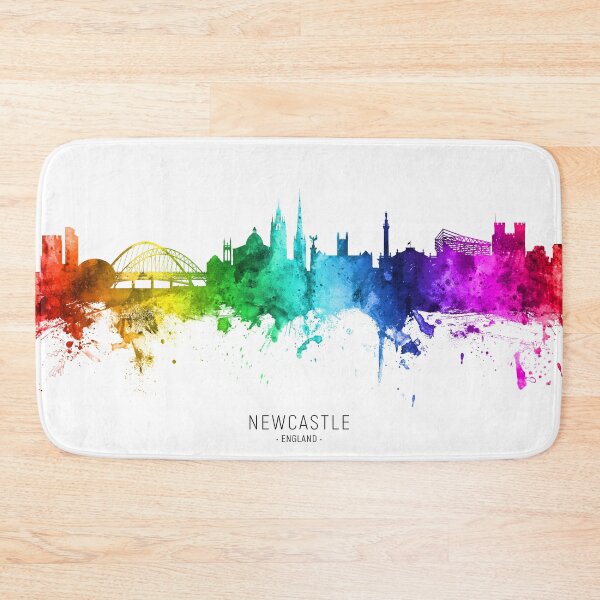 Item preview, Newcastle England Skyline designed and sold by ArtPrints.