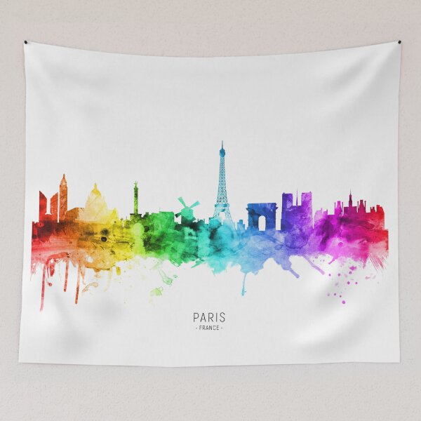 Item preview, Paris France Skyline designed and sold by ArtPrints.