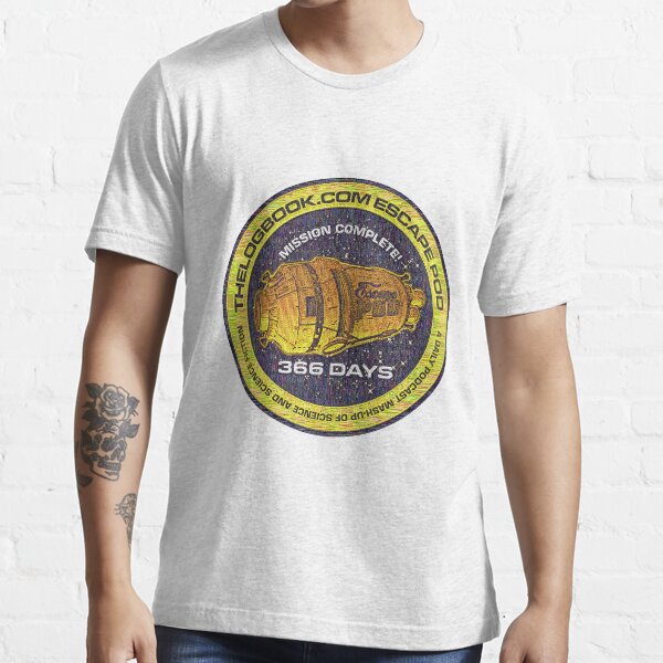 theLogBook.com Escape Pod (patchwork) Essential T-Shirt