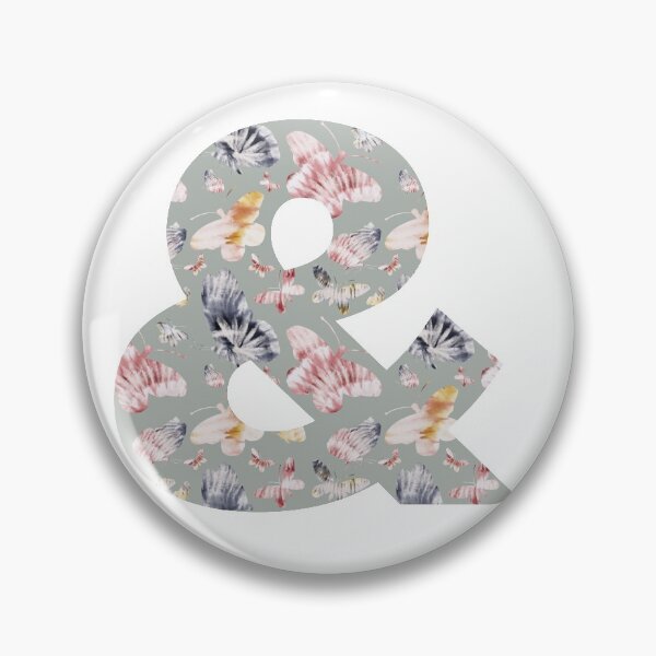 Item preview, & And symbol with butterfly pattern designed and sold by SJAPhoto.