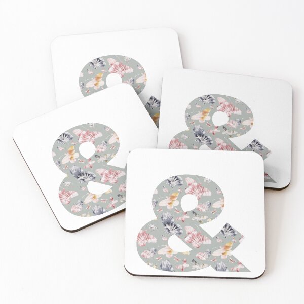 Item preview, & And symbol with butterfly pattern designed and sold by SJAPhoto.