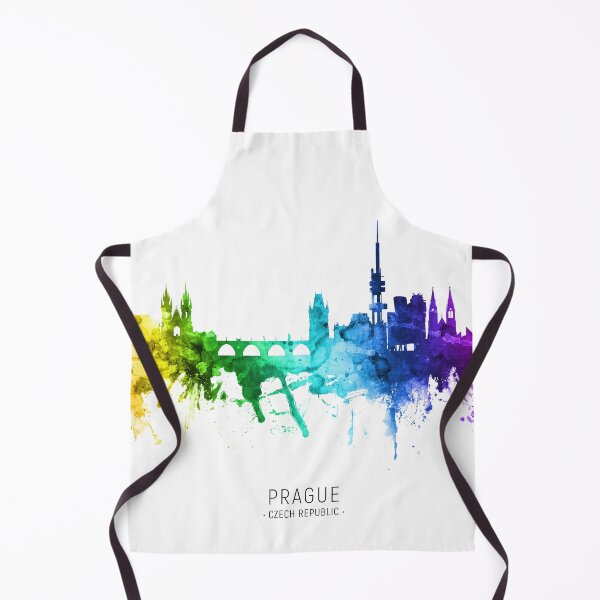 Item preview, Prague (Praha) Czech Republic Skyline designed and sold by ArtPrints.