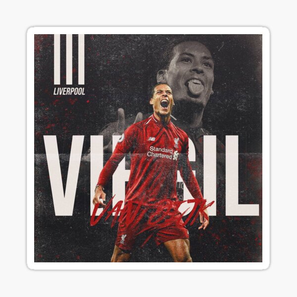Virgil Van Dijk Dutch Netherlands Football Soccer Player Decal Wall Art Sticker Virgil Van Dijk Dutch Netherlands Football Soccer Player Decal Wall Art Sticker