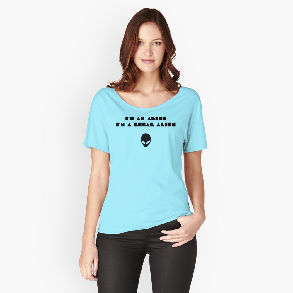 I m A Legal Alien Essential T Shirt for Sale by Ina R.G. Redbubble