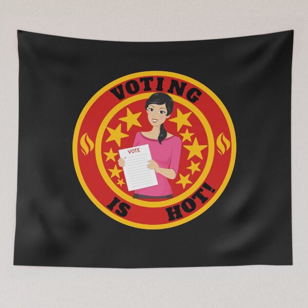 Item preview, voting is hot! designed and sold by UnboundFull.