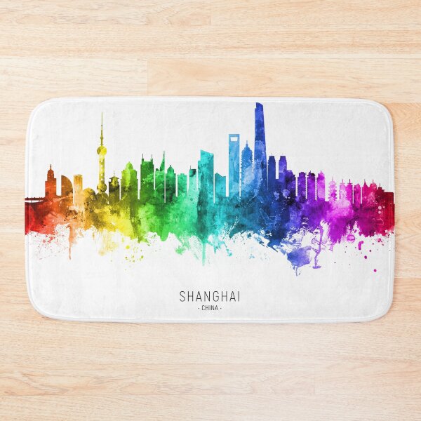 Item preview, Shanghai China Skyline designed and sold by ArtPrints.