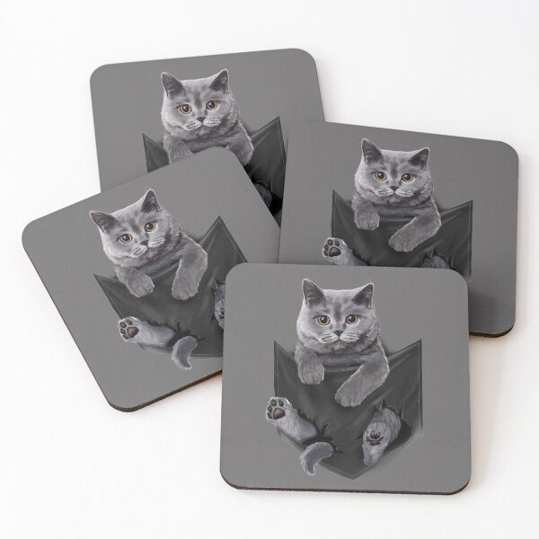 Item preview, British Cat Pocket Gifts designed and sold by Barnissim.
