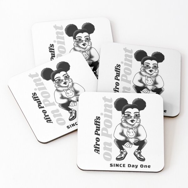 Item preview, Afro Puffs on Point Since Day One  designed and sold by Monique Prince.