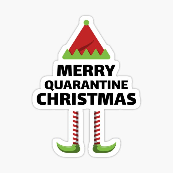 Quarantine Christmas Sticker