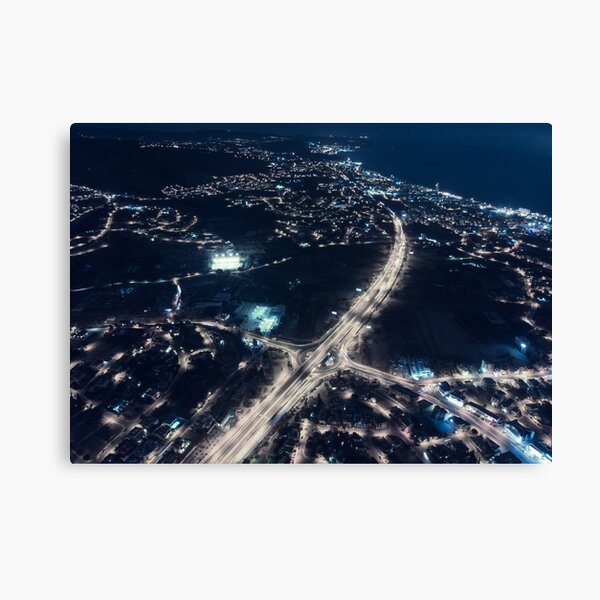 Electric Nights Canvas Print