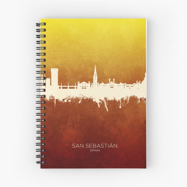 Item preview, San Sebastian Spain Skyline designed and sold by ArtPrints.