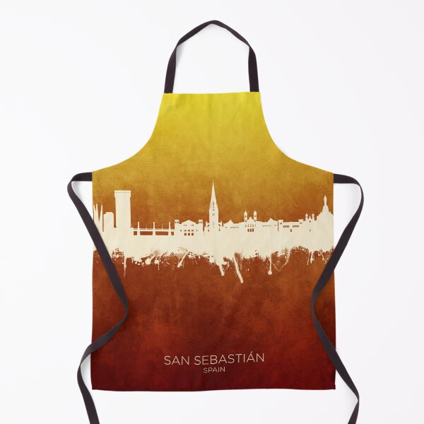 Item preview, San Sebastian Spain Skyline designed and sold by ArtPrints.