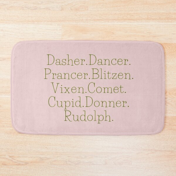 Item preview, Christmas Holiday Reindeer Names  designed and sold by BloompodDesigns.