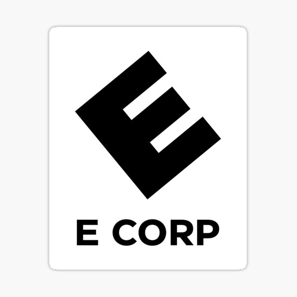 E Corp Stickers Redbubble