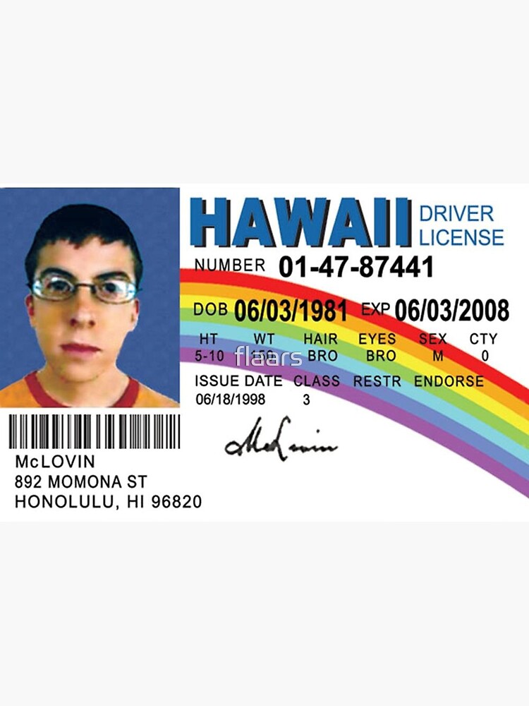 Superbad Fake Id Quotes