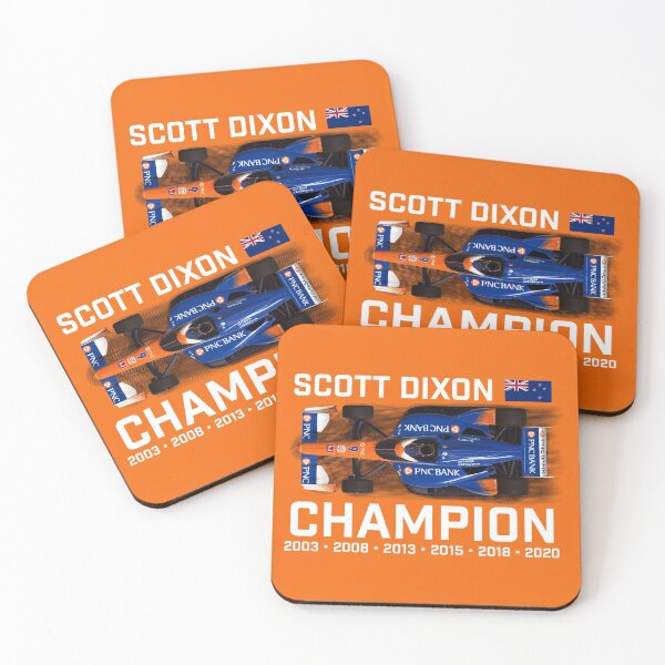 Item preview, Scott Dixon Champion 2020 (white text on orange) designed and sold by pdas1996.