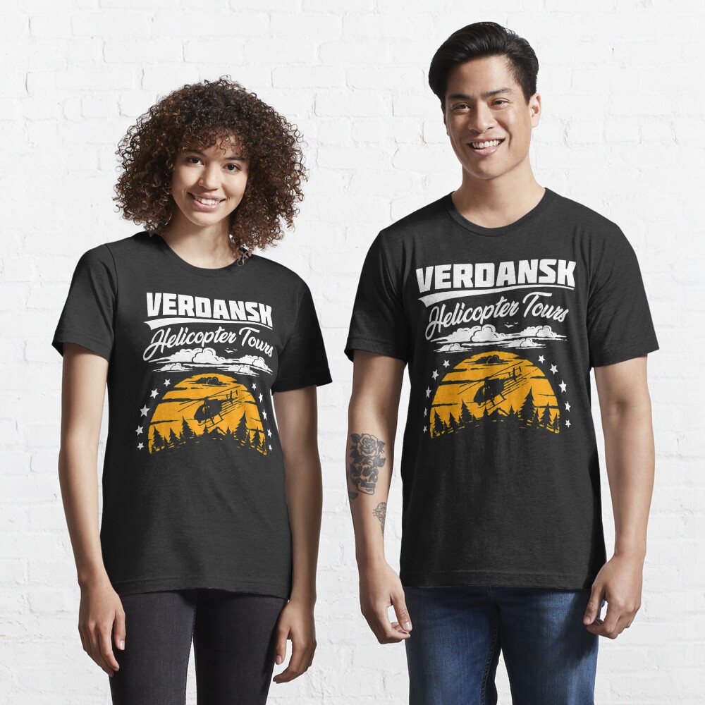 Disover Warzone/Verdansk Helicopter Tours | Essential T-Shirt 