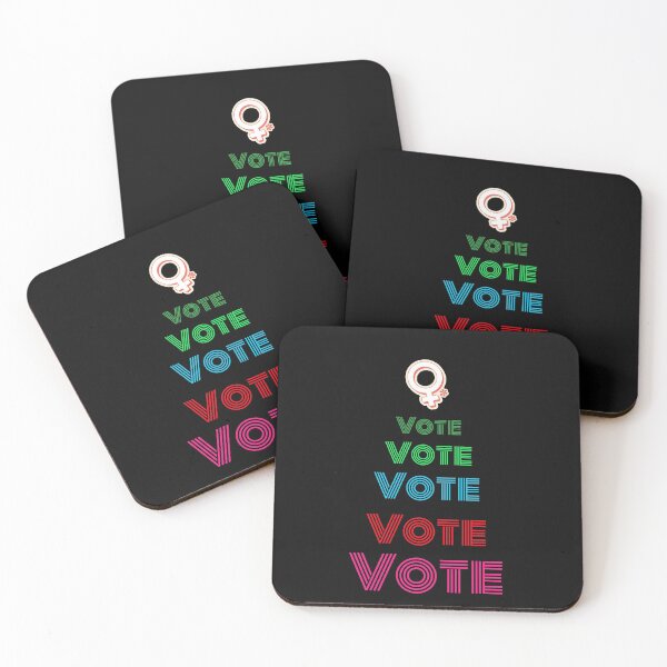 Item preview, Vote Vintage retro equality Feminist designed and sold by SKilner.
