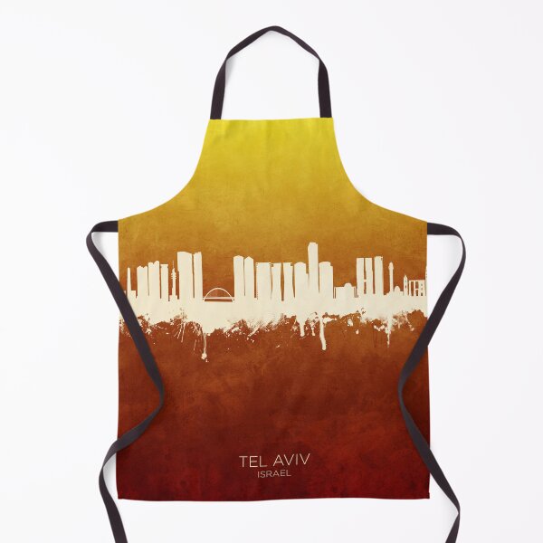 Item preview, Tel Aviv Israel Skyline designed and sold by ArtPrints.