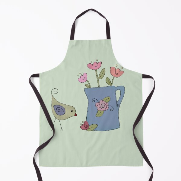 Item preview, Bird with flower vase designed and sold by Blumchen.